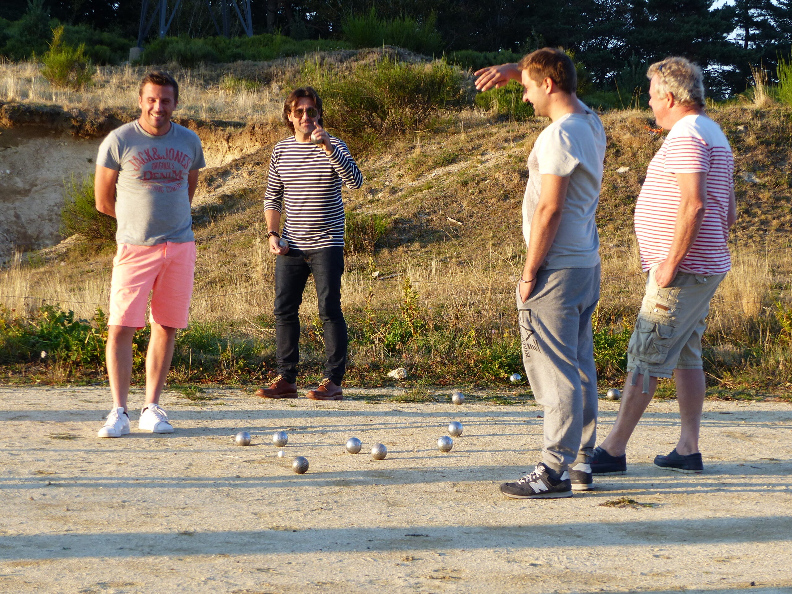 joueurs de pétanque
